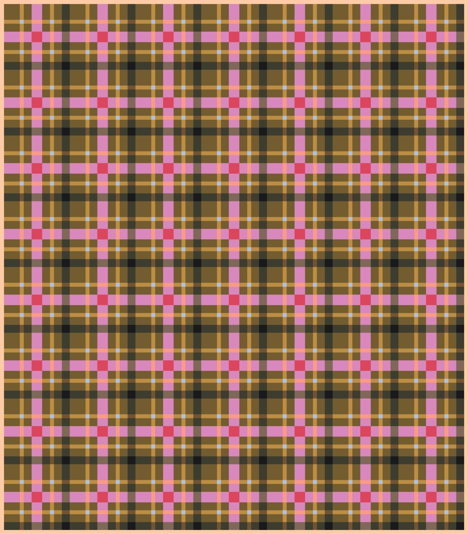 quiltkit | lo and behold stitchery | petit plaid | cover - floydthefox