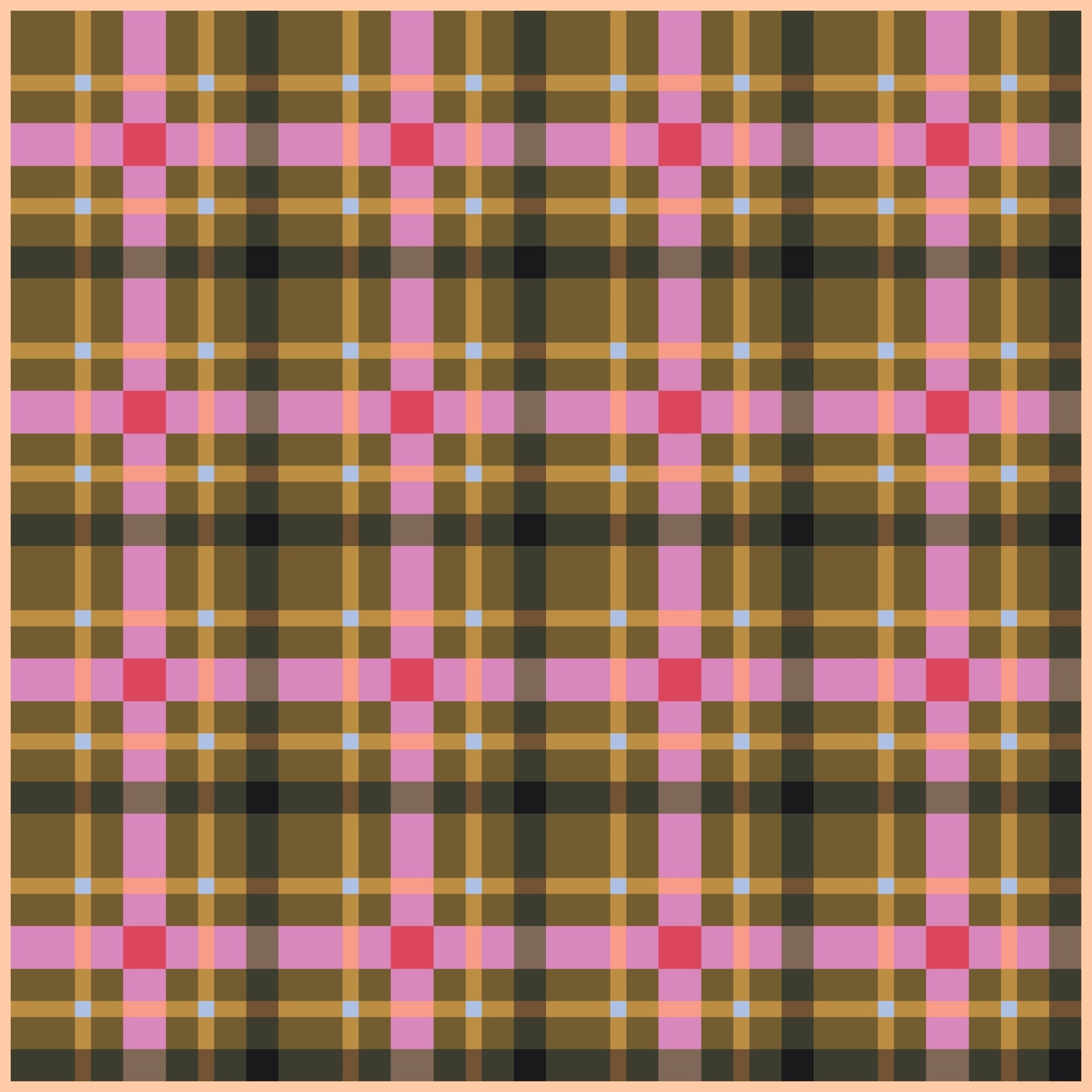 quiltkit | lo and behold stitchery | petit plaid | cover - floydthefox