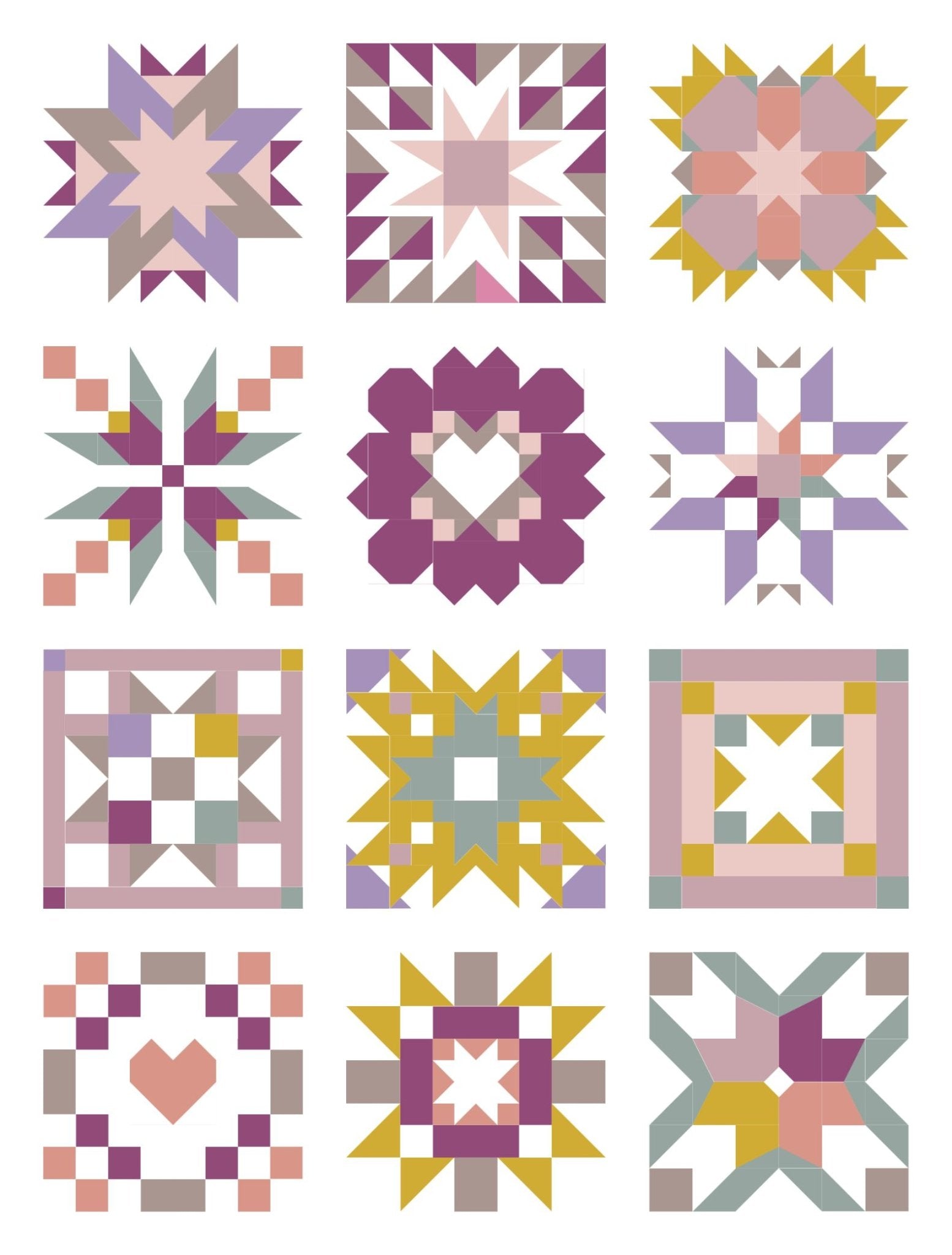 quiltkit | sweet potatoe quilts | BOM Party 2025 - floydthefox