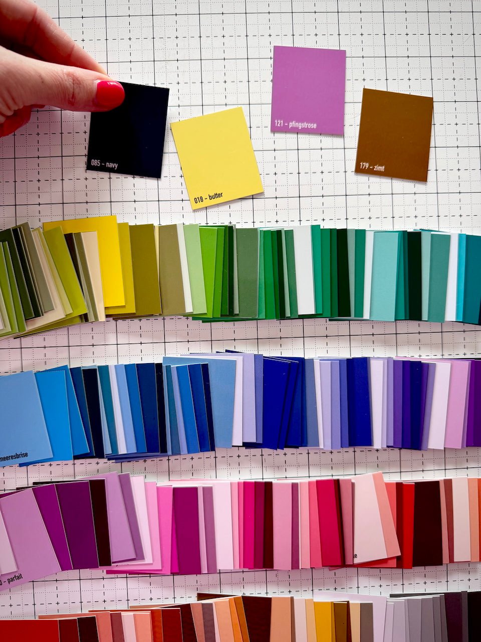 quiltwerke colourplay | farbkarten - floydthefox