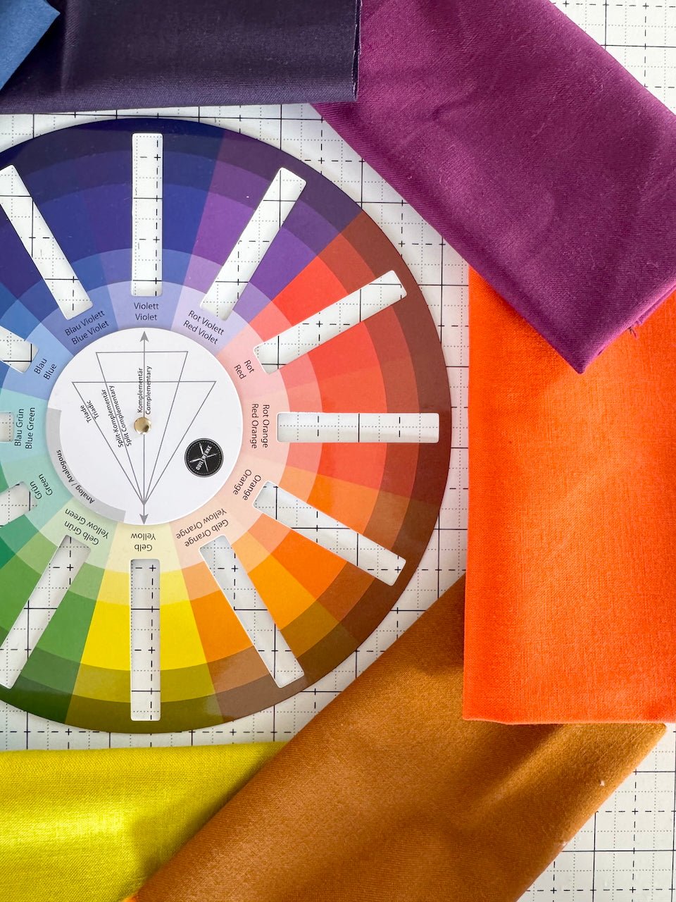 quiltwerke farbrad | quilter's colour wheel - floydthefox
