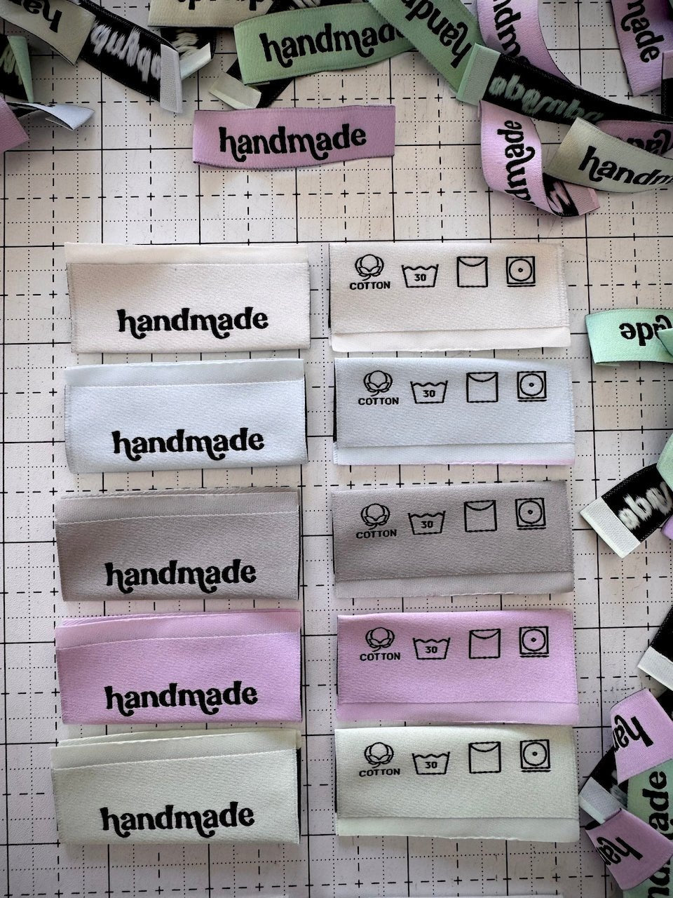 quiltwerke weblabel | basics 2026 | set quiltpflege pastell cotton - floydthefox