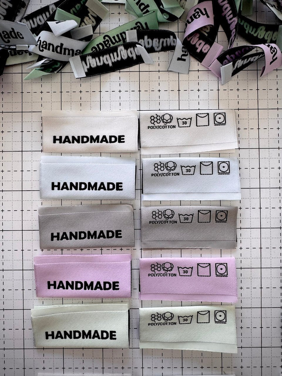 quiltwerke weblabel | basics 2026 | set quiltpflege pastell poly/cotton - floydthefox