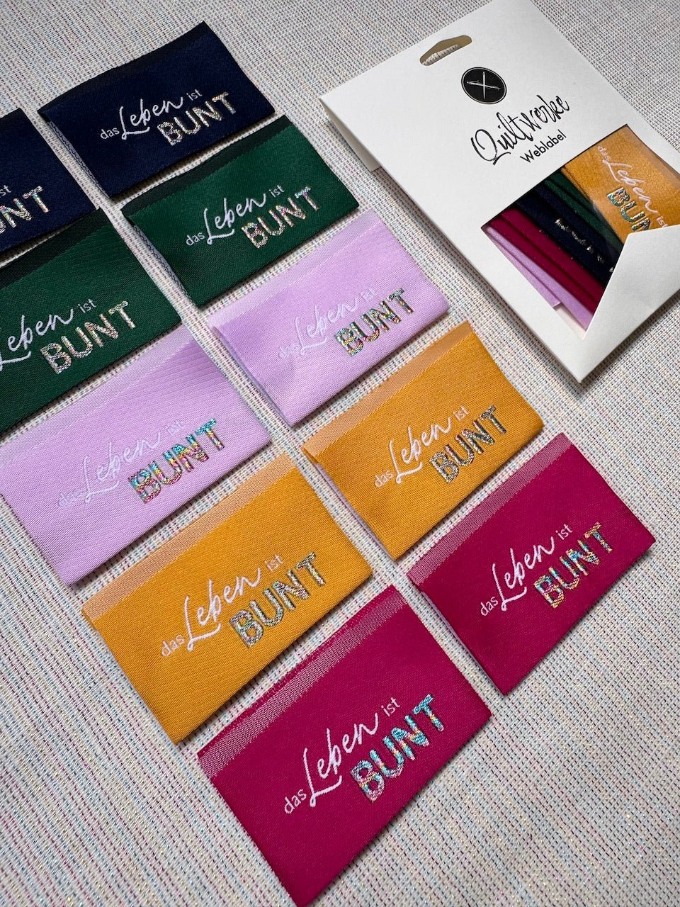 quiltwerke weblabel | special edition 2/2026 | das leben ist bunt - floydthefox