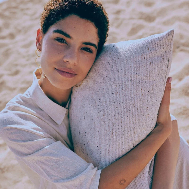katia | recycled canvas | natural tweed