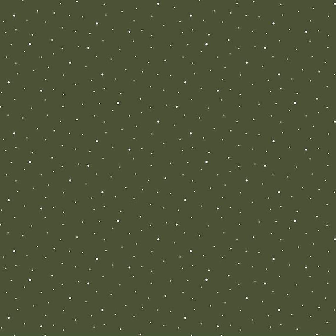 riley blake designs | dapple dot | chive - floydthefox