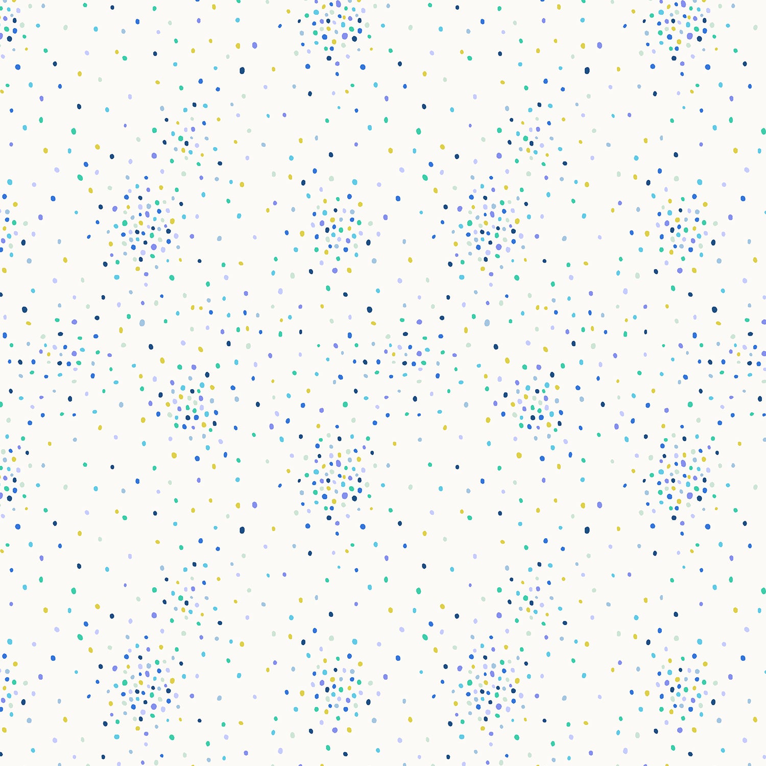 rjr fabrics | miniature minis | dapple dots party hat cream - floydthefox
