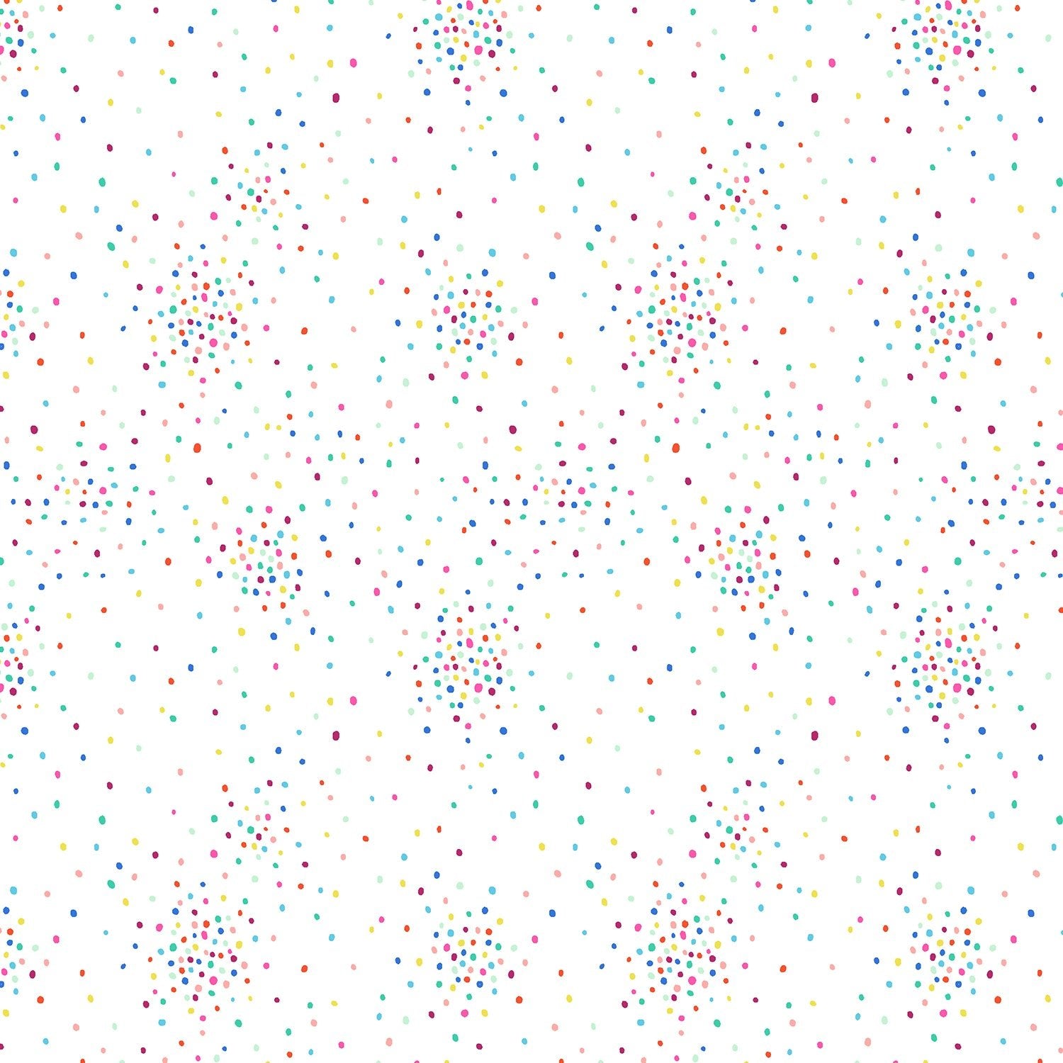 rjr fabrics | miniature minis | dapple dots celebration white - floydthefox
