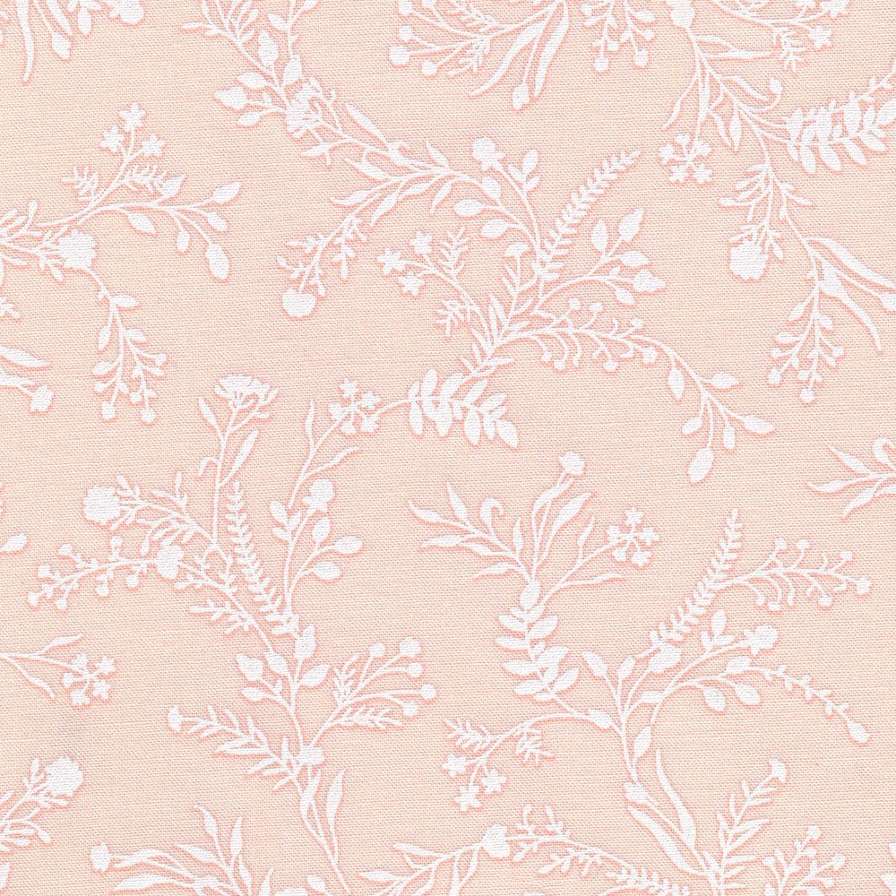robert kaufman | alabaster hues | ice peach branches - floydthefox