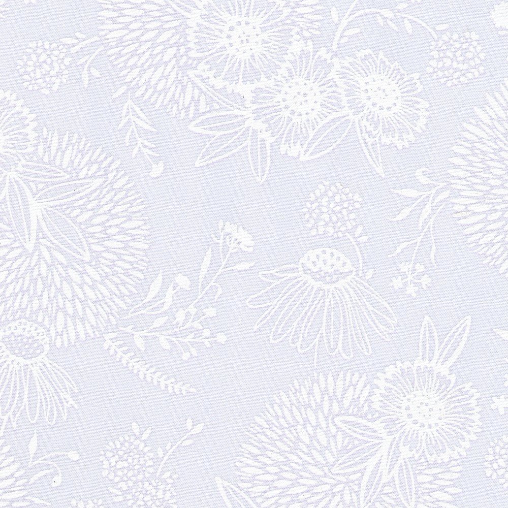 robert kaufman | alabaster hues | lavender wildflowers - floydthefox