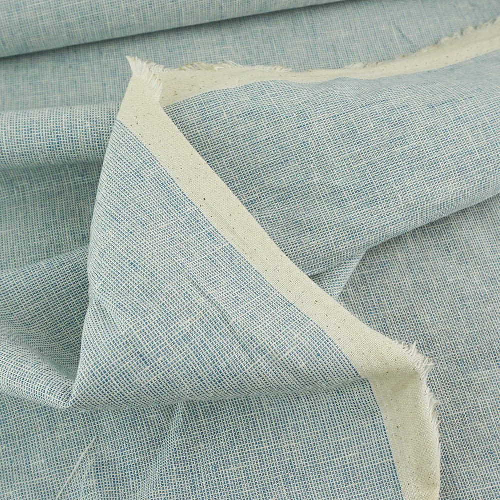 robert kaufman | essex yarn dyed homespun | chambray - floydthefox