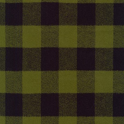 robert kaufman | mammoth flannel | olive - floydthefox