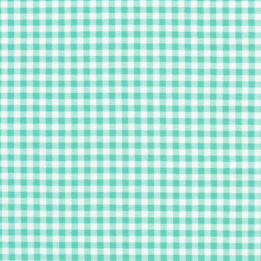 robert kaufman | patchworkstoff | fabric market | check sea mist - floydthefox