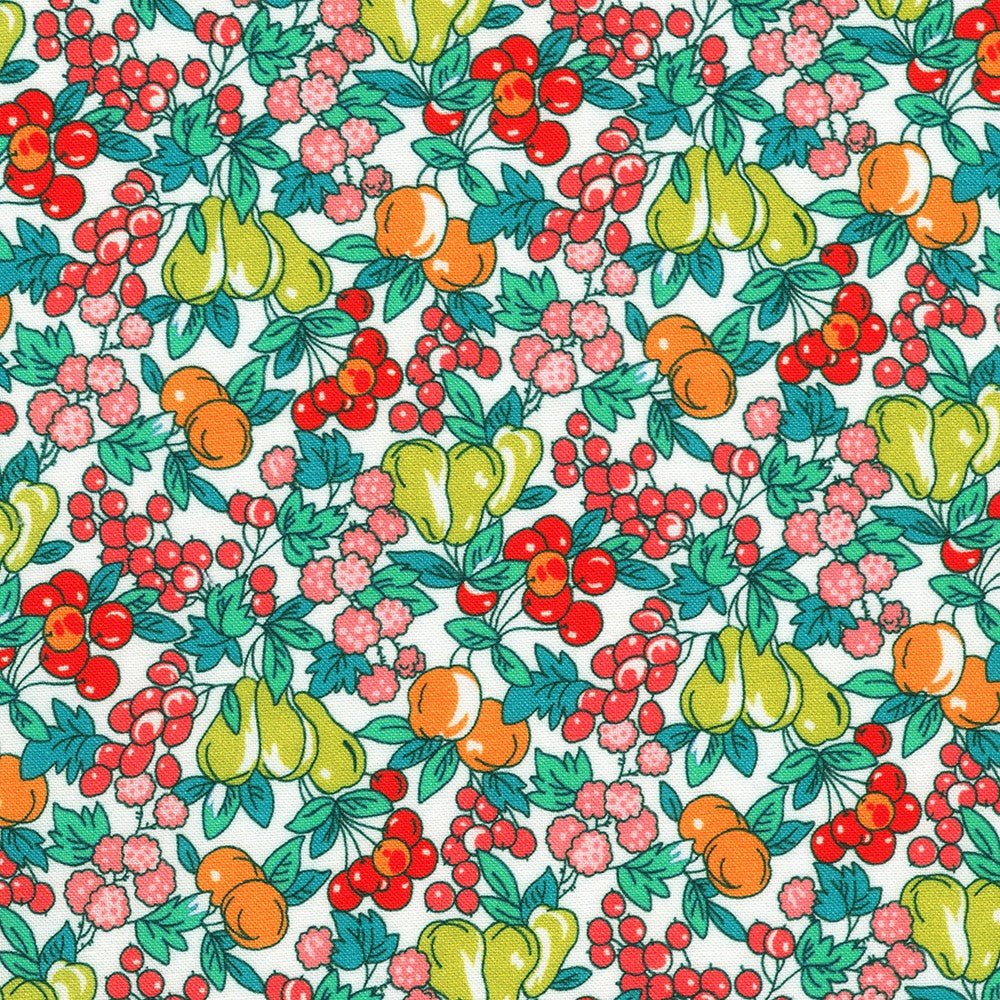 robert kaufman | patchworkstoff | fabric market | floral retro - floydthefox