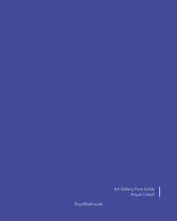 royal cobalt | art gallery PURE solids