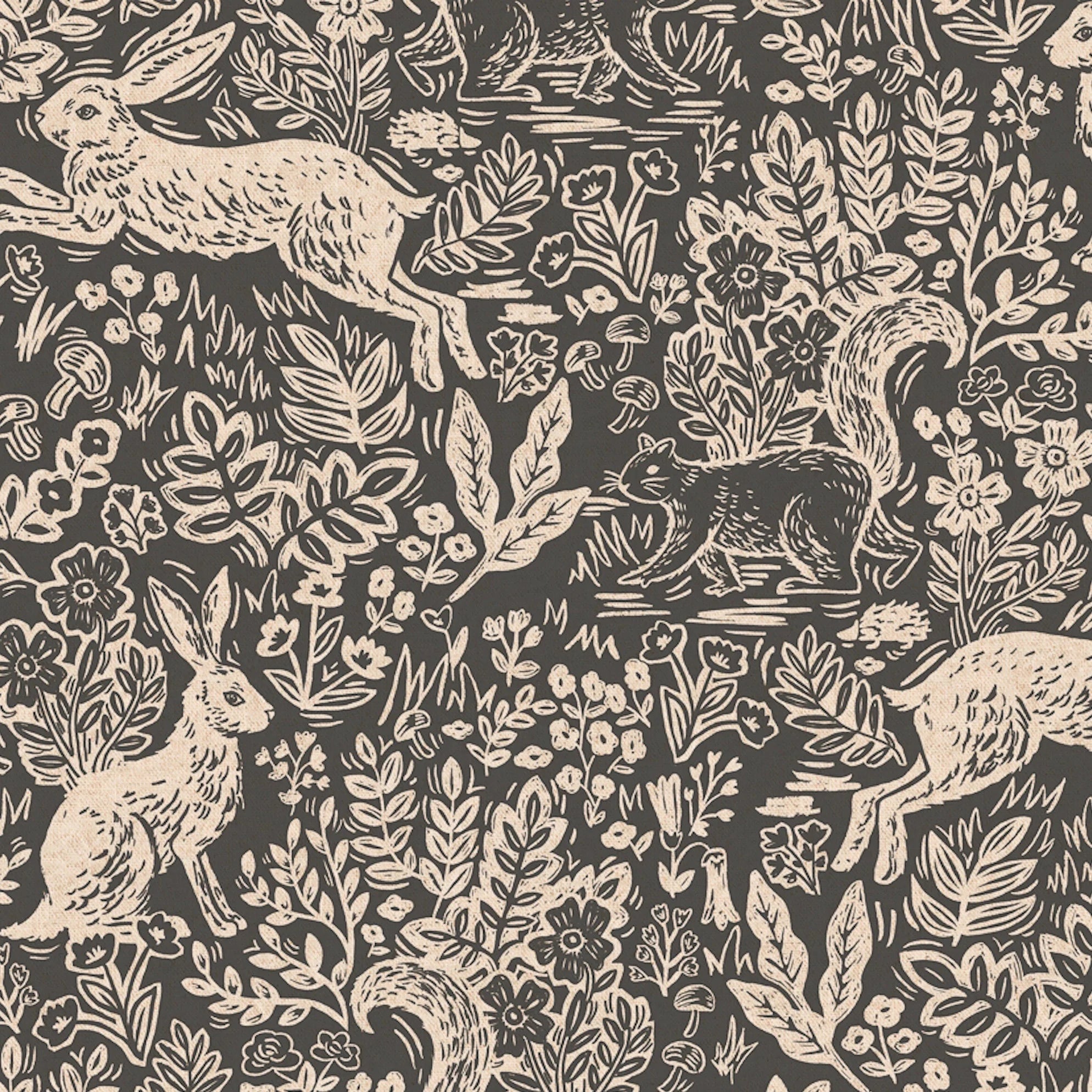 rifle paper co | canvas | wildwood | fable gray