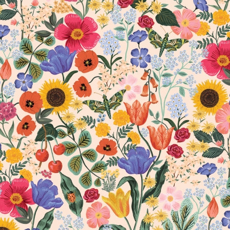 cotton+steel | rifle paper co | curio blossom blush - floydthefox