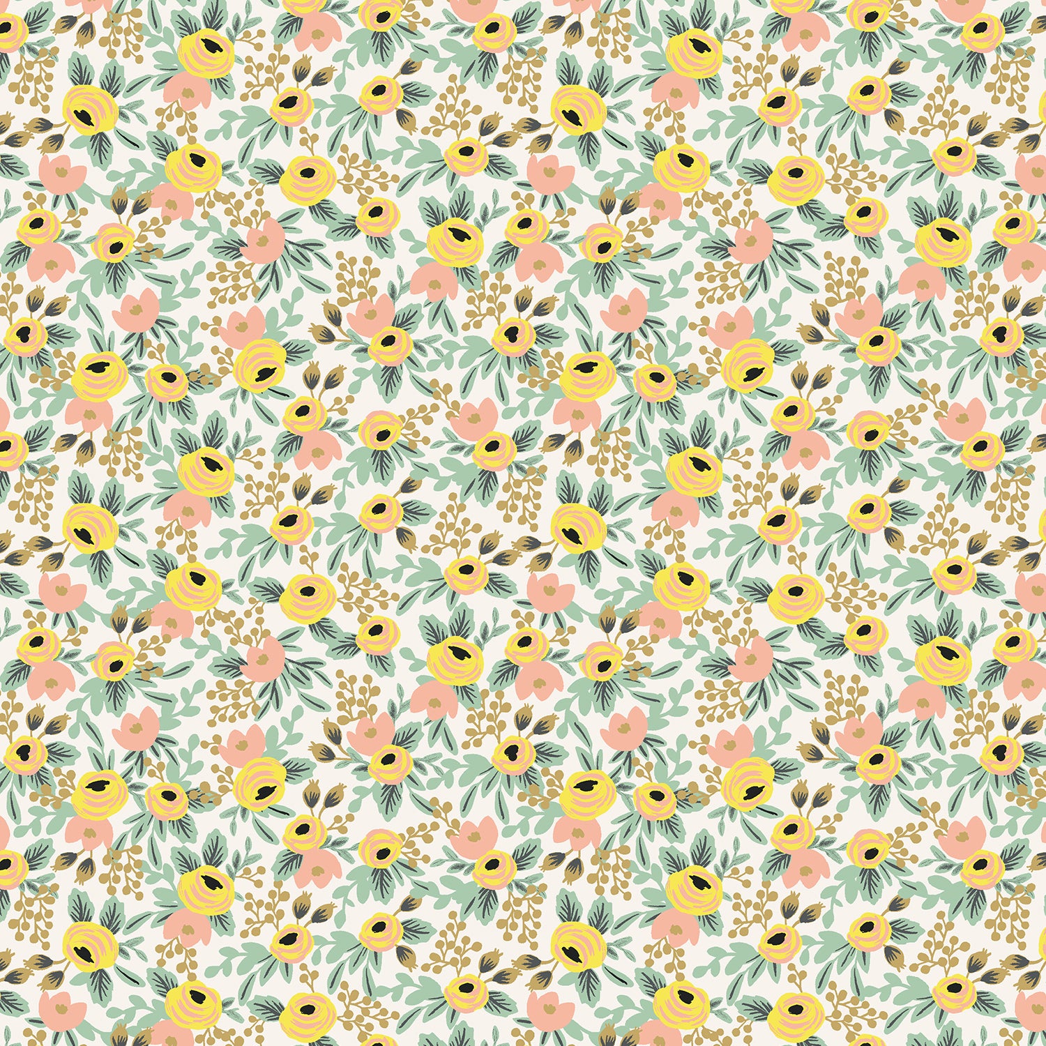 cotton+steel | rifle paper co | primavera | rosa - floydthefox
