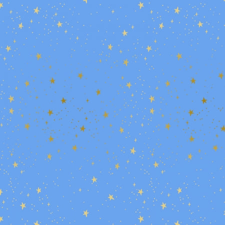 cotton+steel | rifle paper co | primavera | stars periwinkle metallic - floydthefox