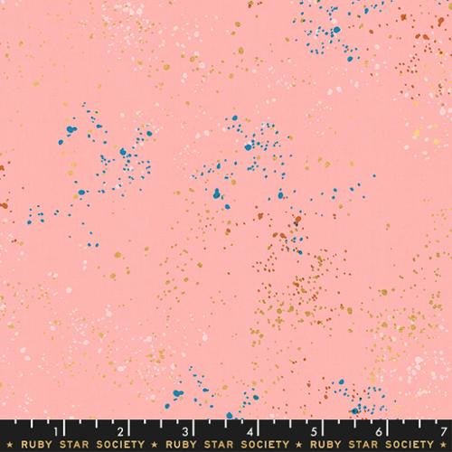 ruby star society | patchworkstoff | speckled | candy pink - floydthefox