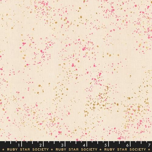 ruby star society | patchworkstoff | speckled | neon pink - floydthefox