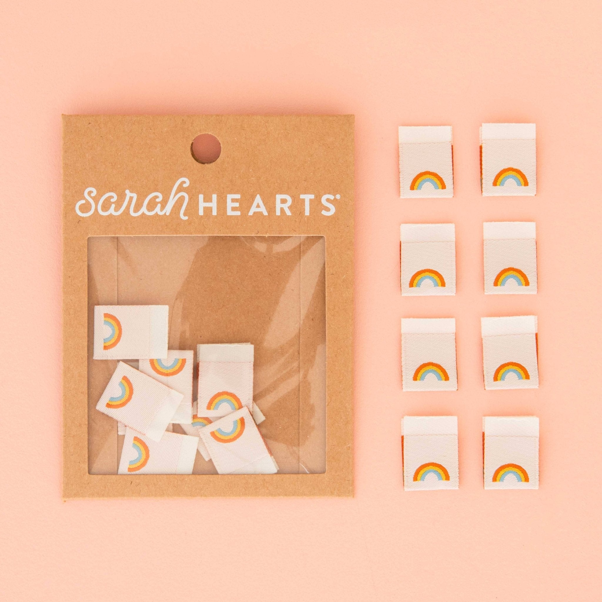 sarah hearts | weblabel | mini regenbogen - floydthefox