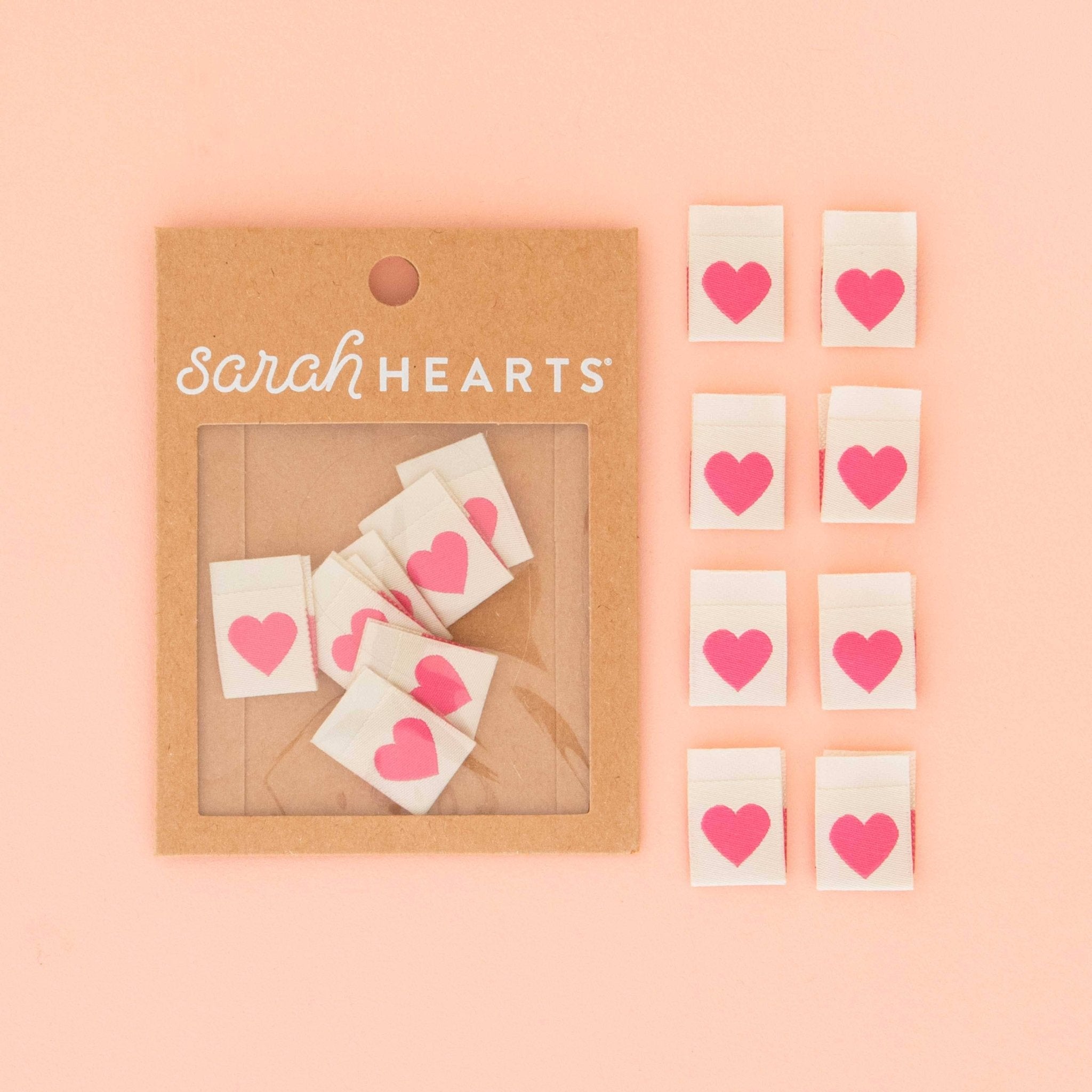 sarah hearts | weblabel | pinkes herz - floydthefox