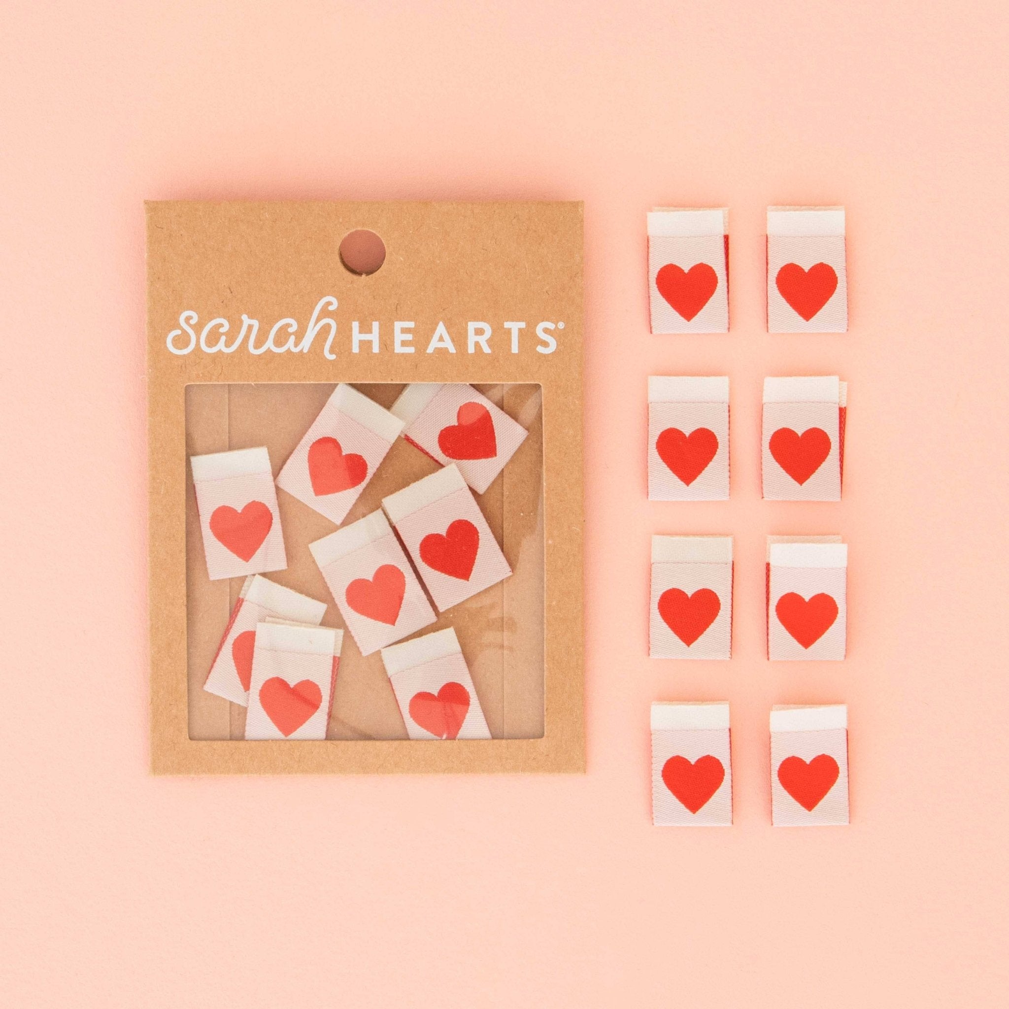 sarah hearts | weblabel | rotes herz - floydthefox