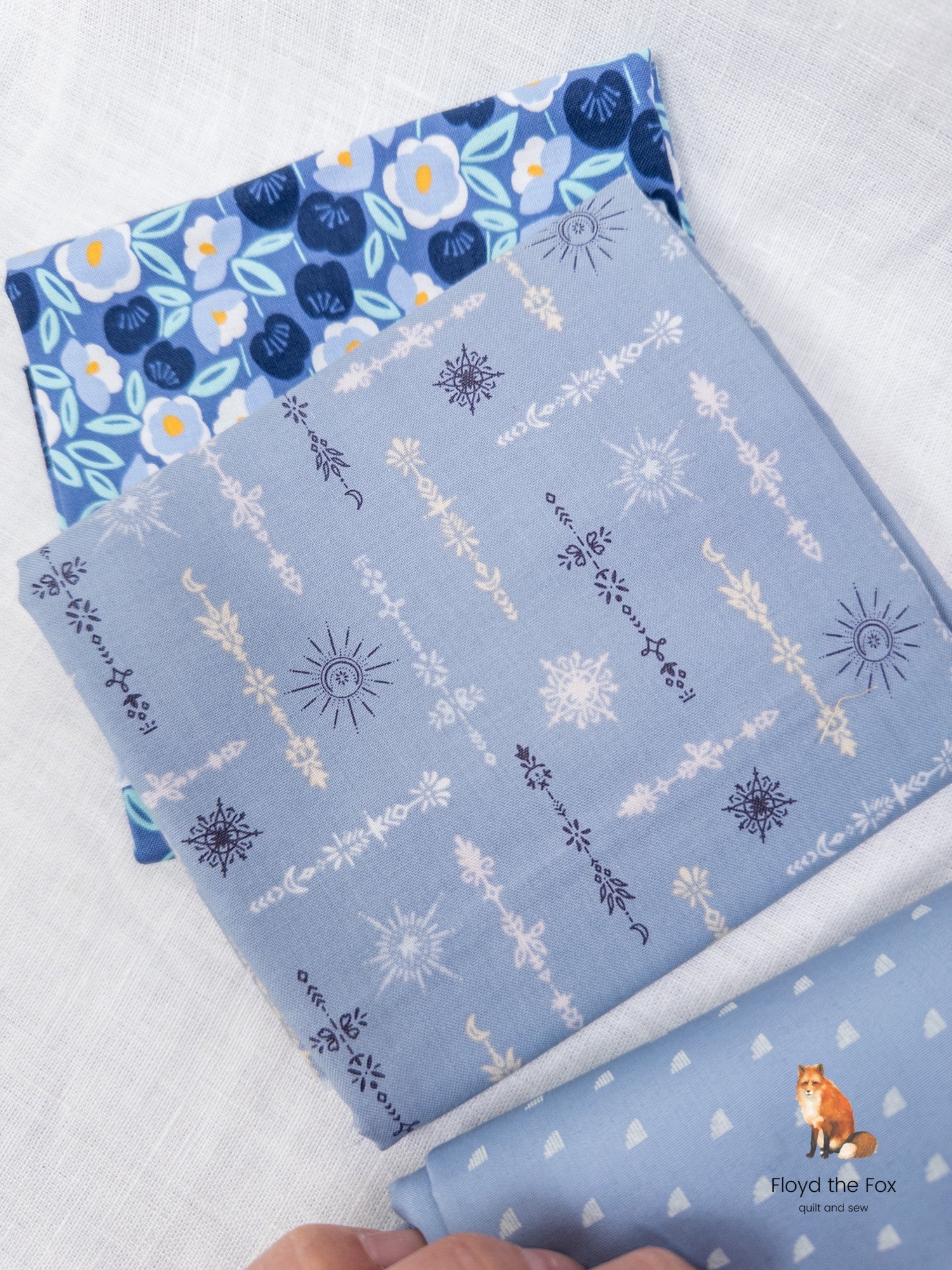 stoffpaket | collectors edition | cloud nine blues - floydthefox