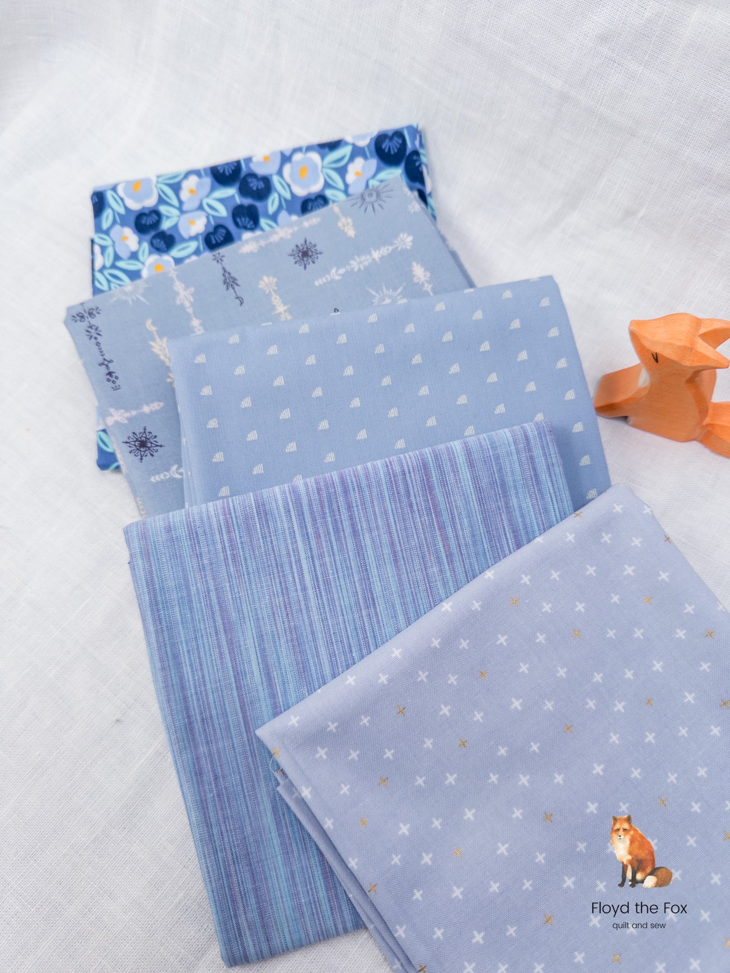 stoffpaket | collectors edition | cloud nine blues - floydthefox