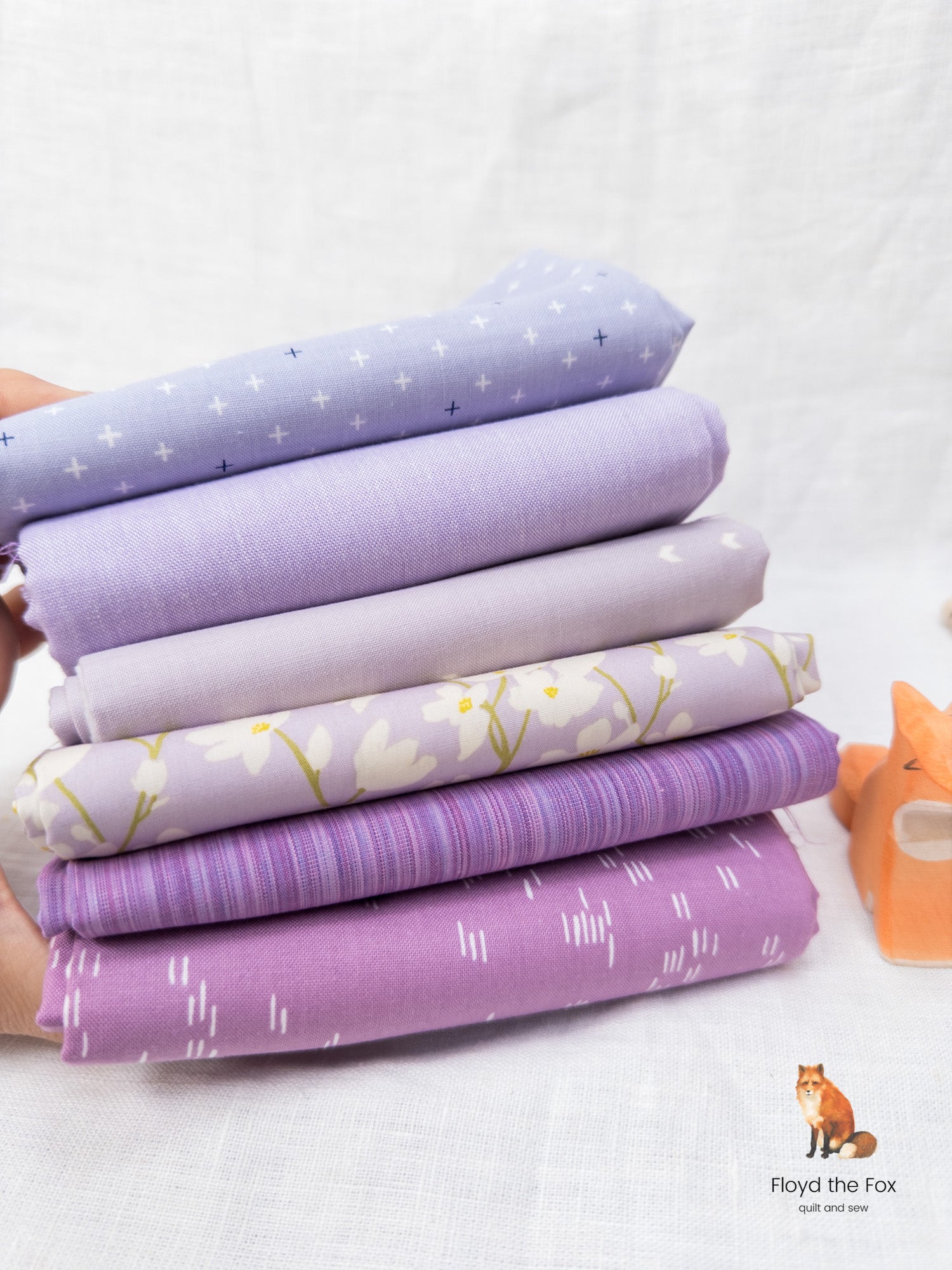 stoffpaket | collectors edition | flieder - floydthefox