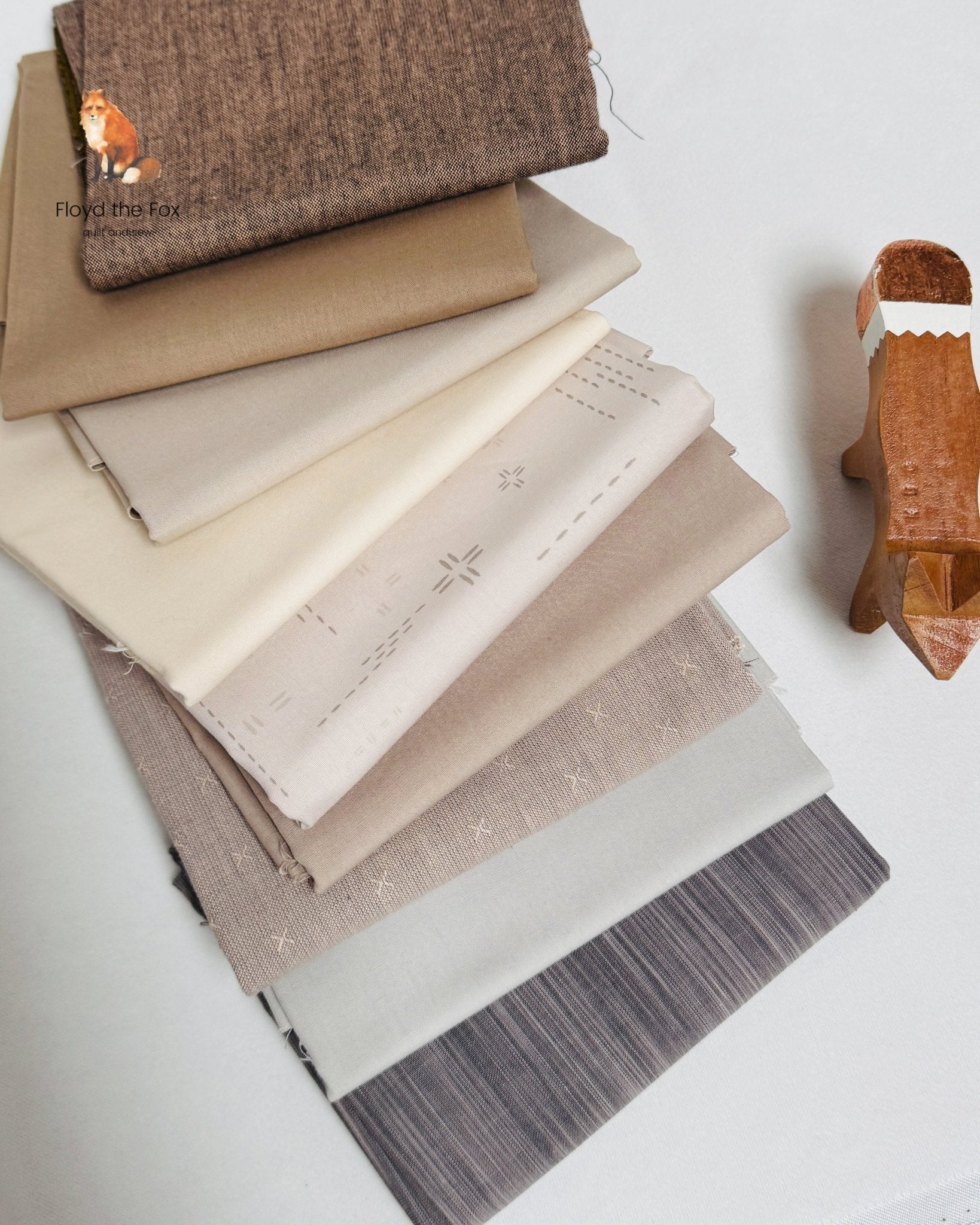 stoffpaket | mineral friends | 9 - floydthefox