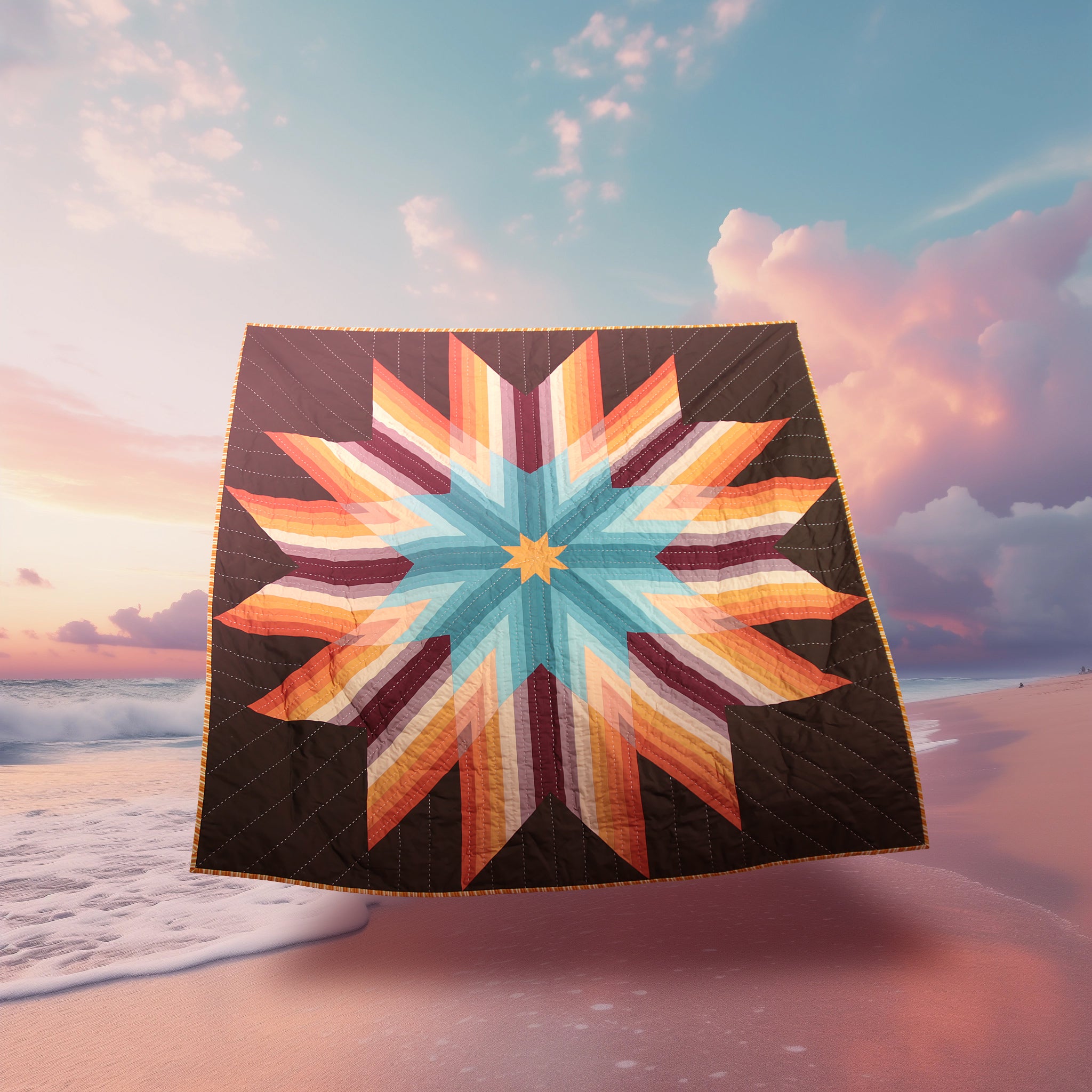 quiltkit | octopurse | ombre star - floydthefox
