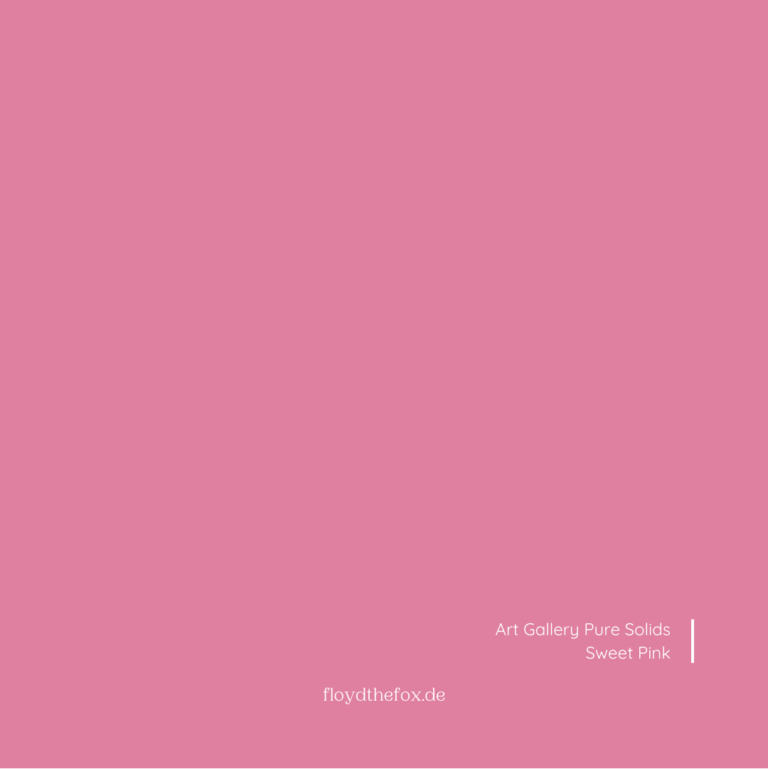 sweet pink | art gallery PURE solids - floydthefox