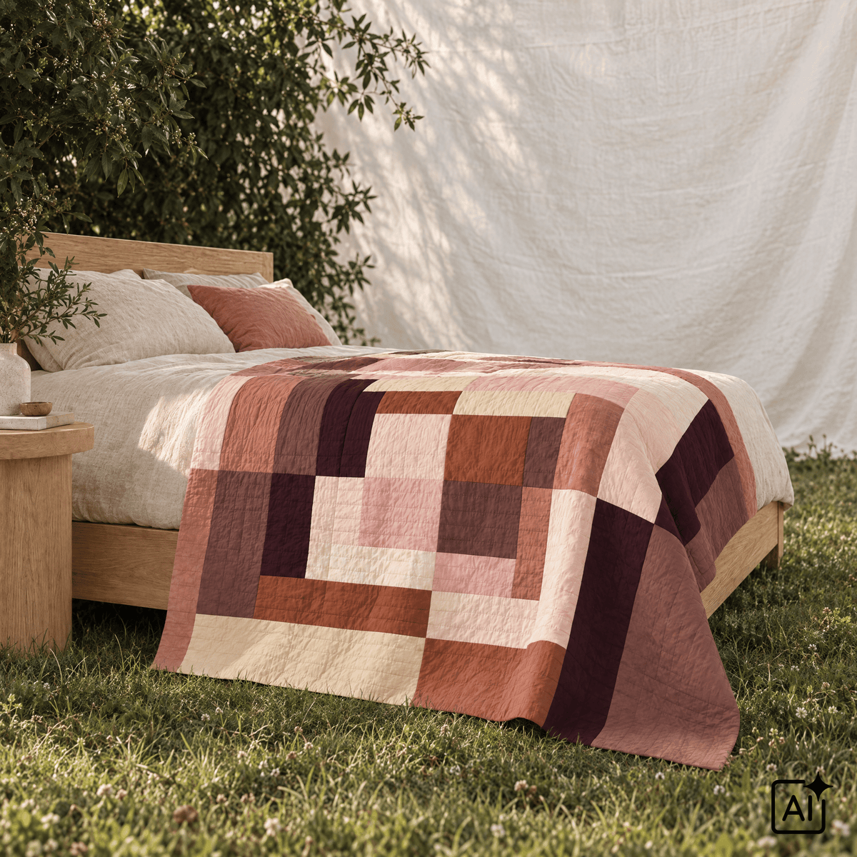The Making of a Quilter | Projekt #1 | Quiltkit Alchemist - Desert Rose - floydthefox