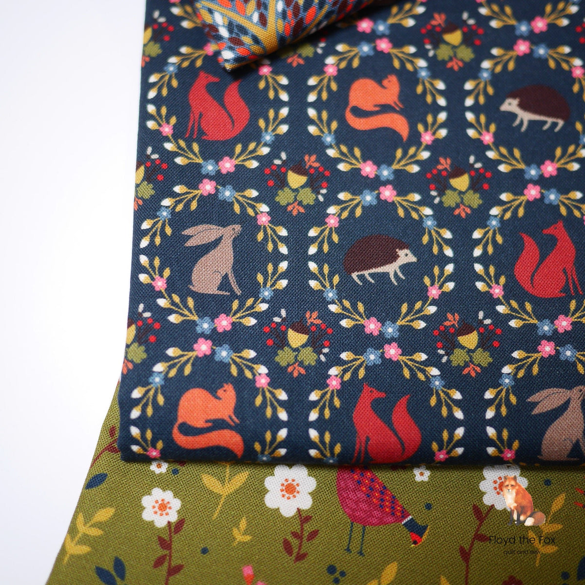 thread&ink | patchworkstoff | new forest | autumn wreaths - floydthefox