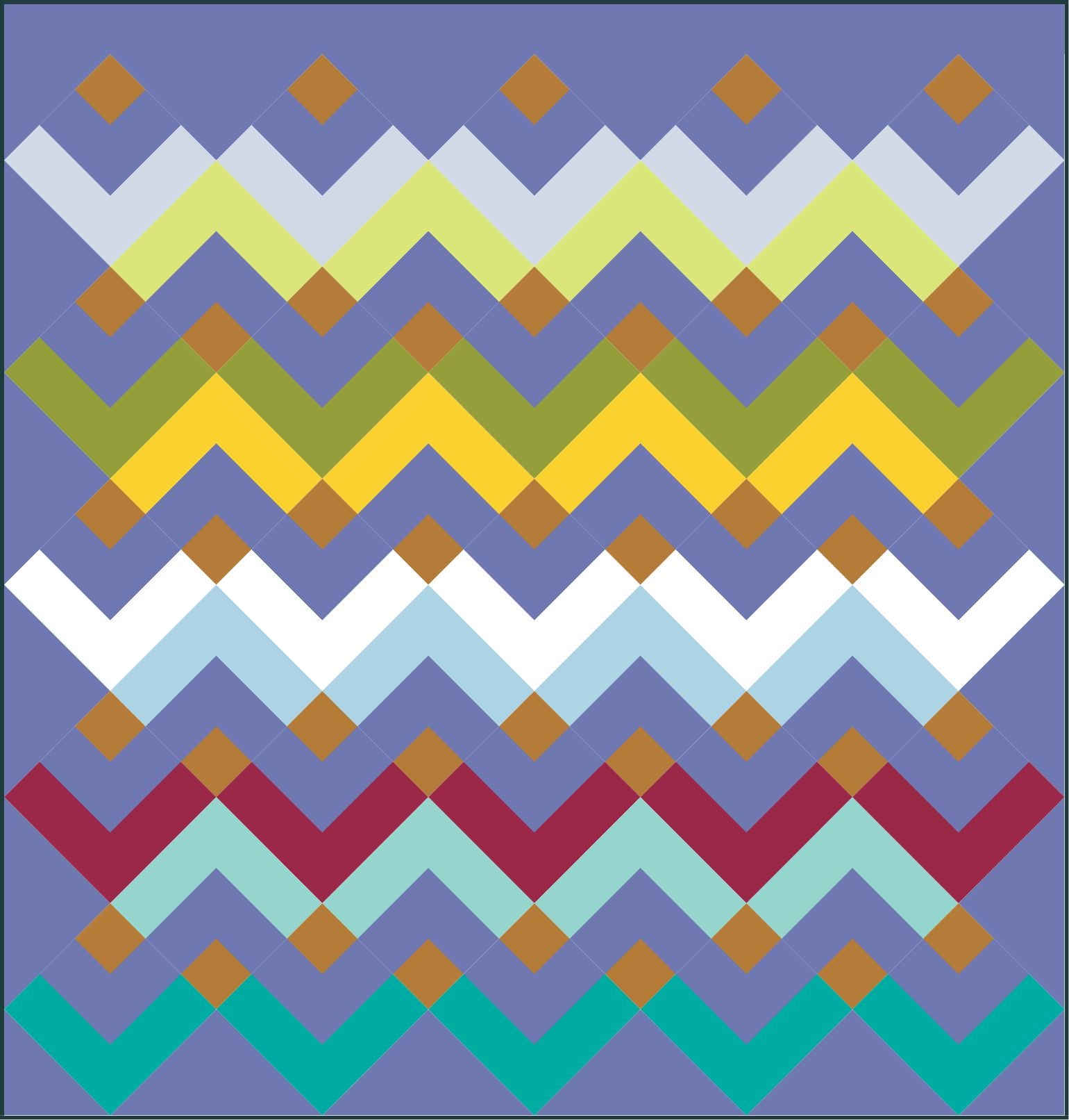 quiltkit | suzy quilts | thrive - floydthefox