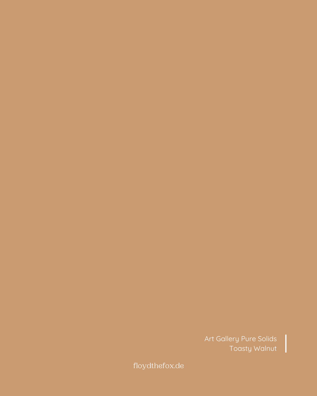 toasty walnut | art gallery PURE solids - floydthefox