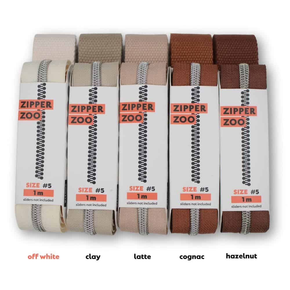 zipper zoo | gurtband | off-white - floydthefox
