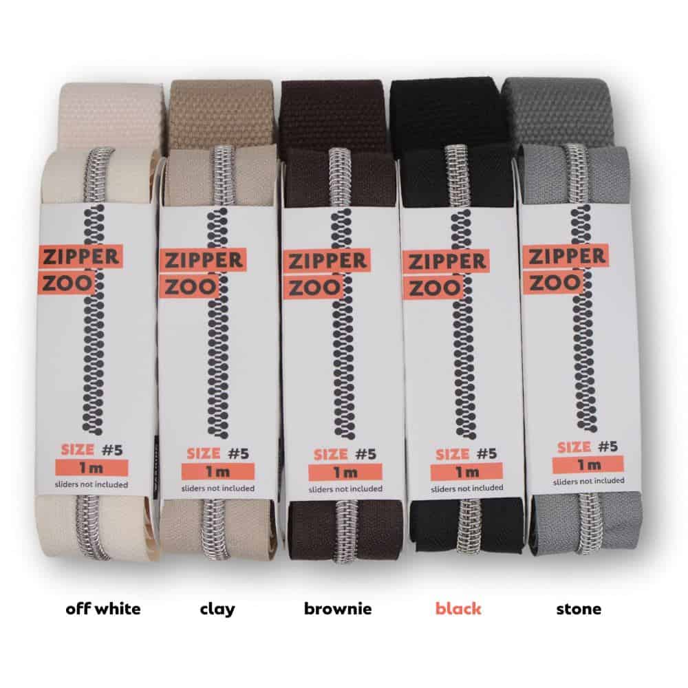 zipper zoo | gurtband | stone - floydthefox