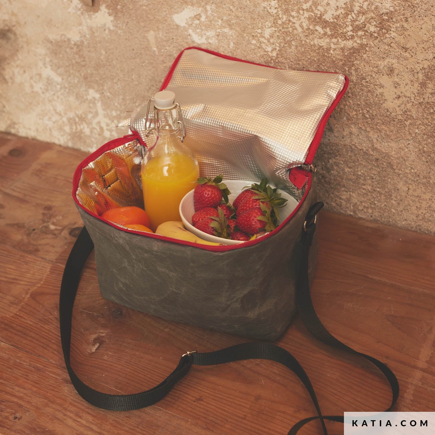 katia | waschbares kraftpapier | veganes leder | graphit