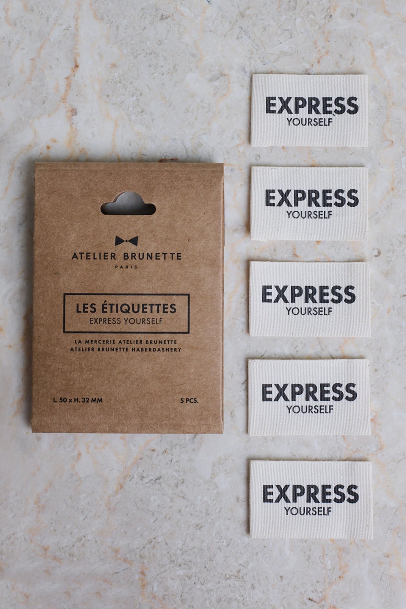 webetiketten | atelier brunette | label pack 'express yourself' - floydthefox