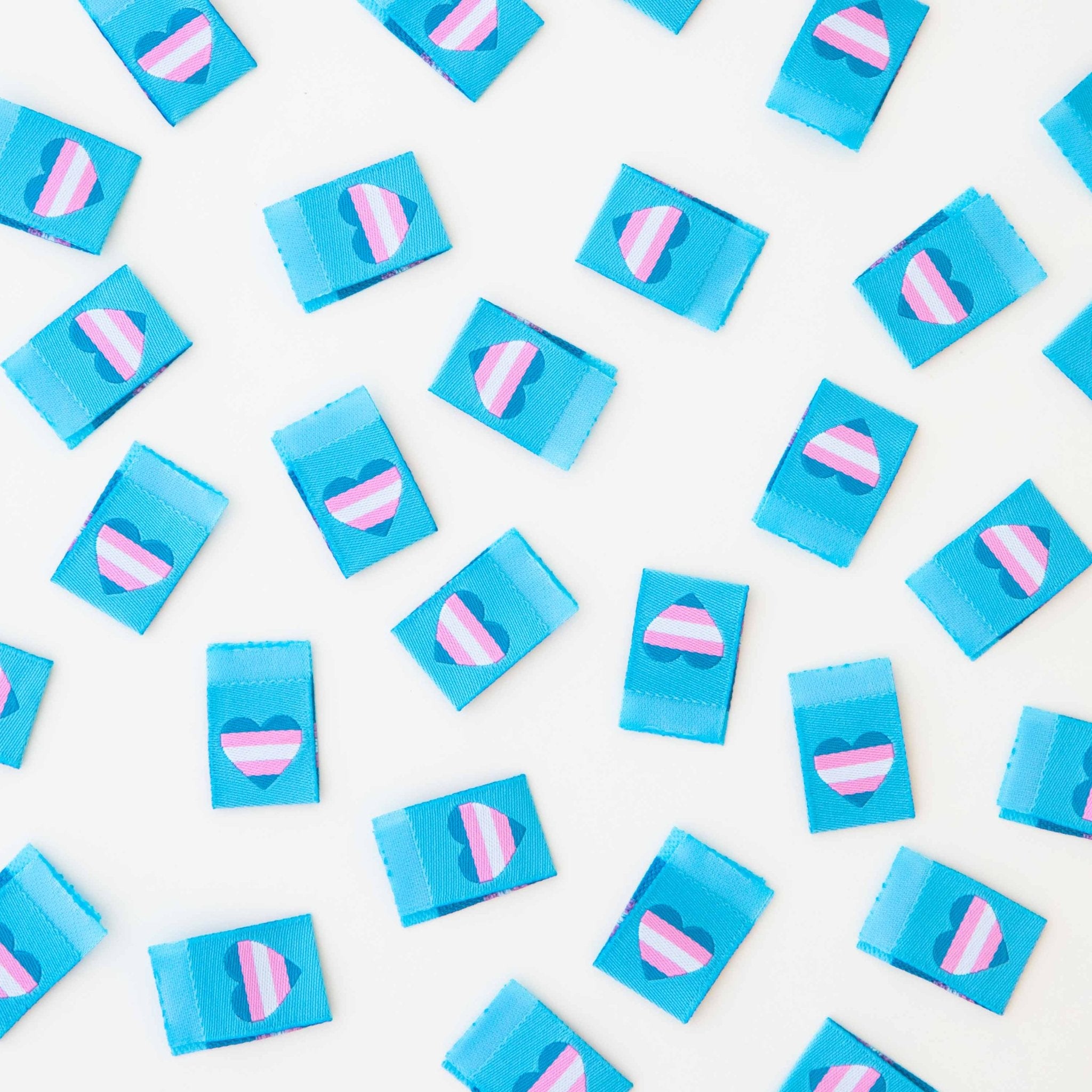 webetiketten | sarah hearts | herzen blau - lila - floydthefox