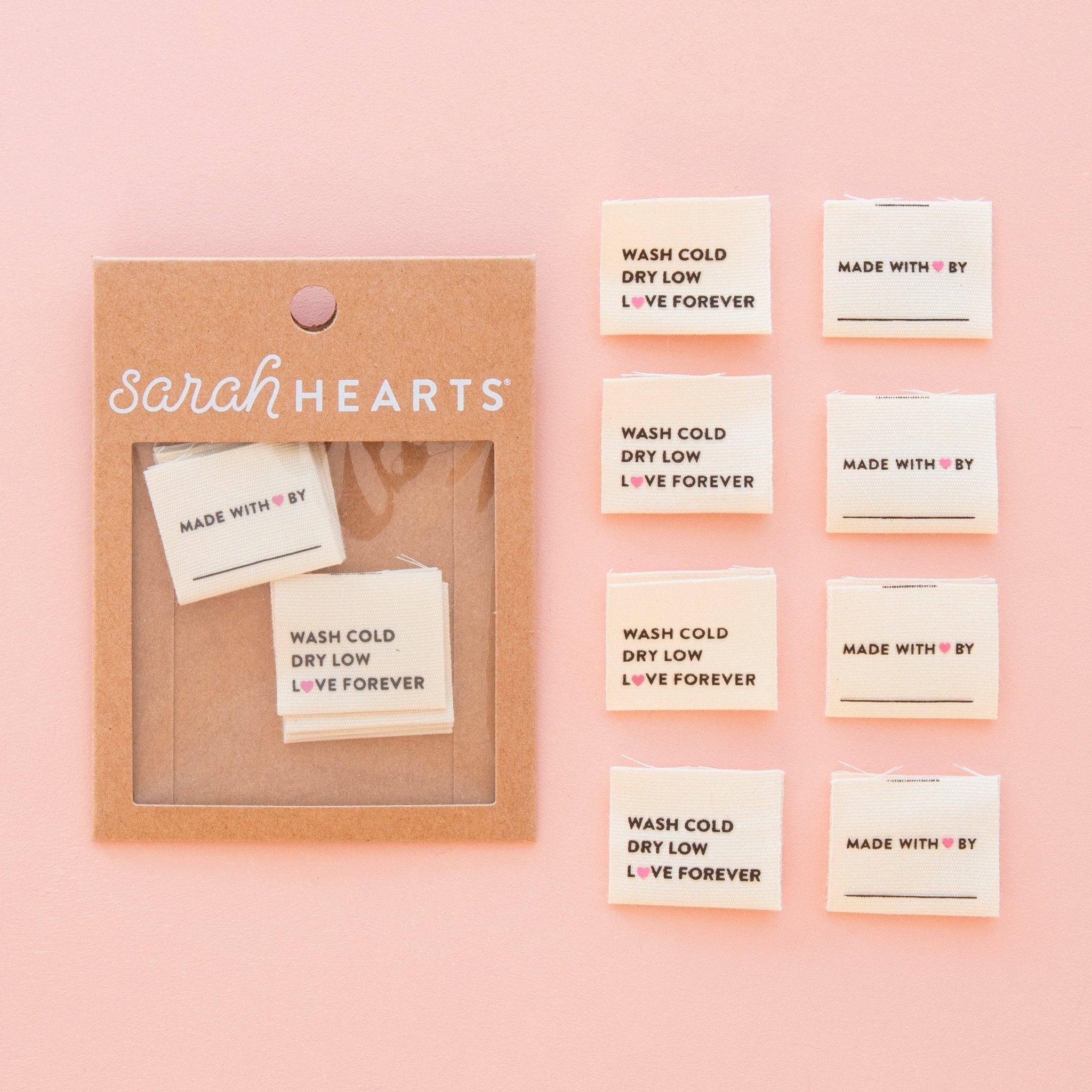 webetiketten | sarah hearts | love forever - floydthefox