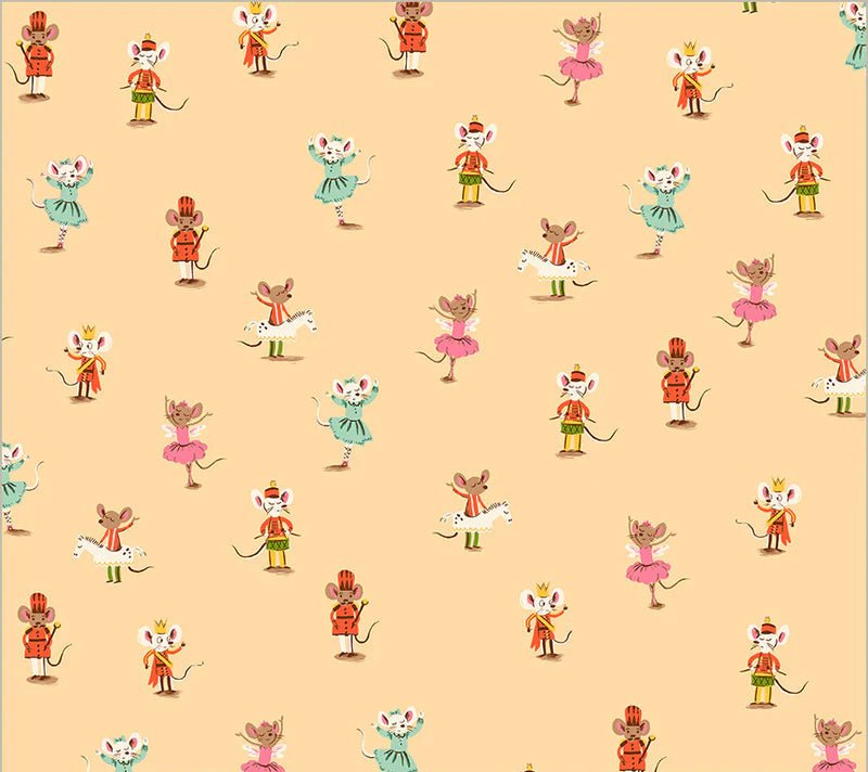 windham fabrics | heather ross studio edit | nutcracker mice - floydthefox