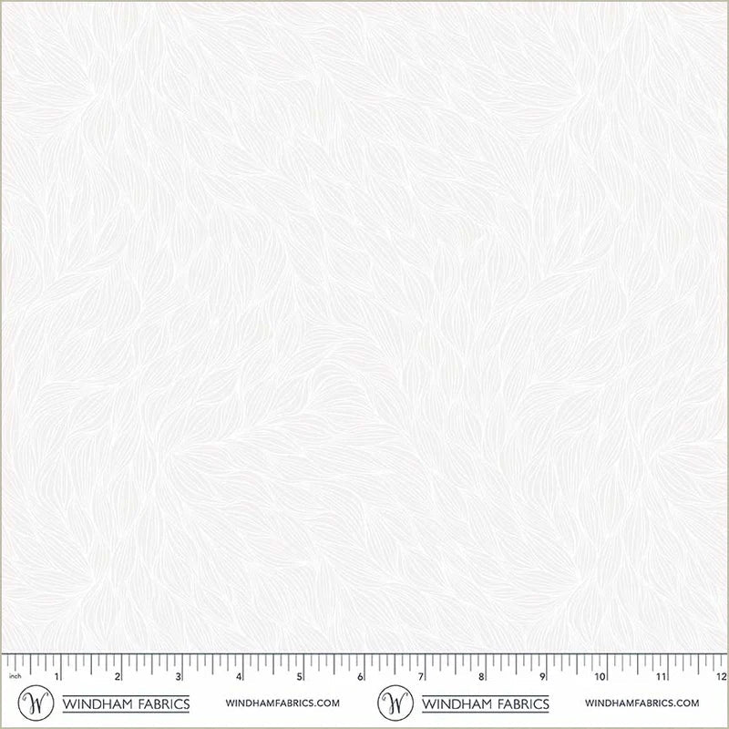 windham fabrics | patchworkstoff | pen & petal | rhythm white on white - floydthefox
