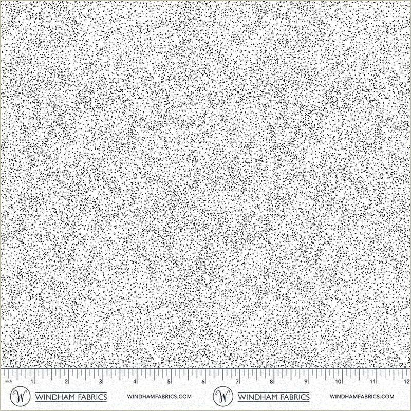 windham fabrics | patchworkstoff | pen & petal | speck white - floydthefox