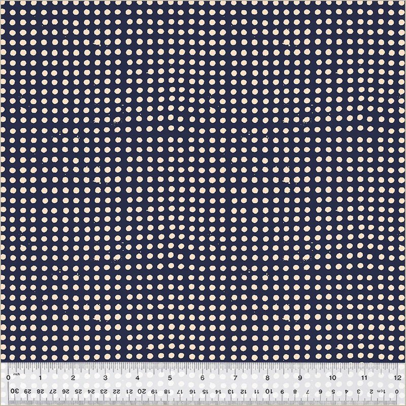 windham fabrics | ruby + bee blenders | dots night sky/blush - floydthefox