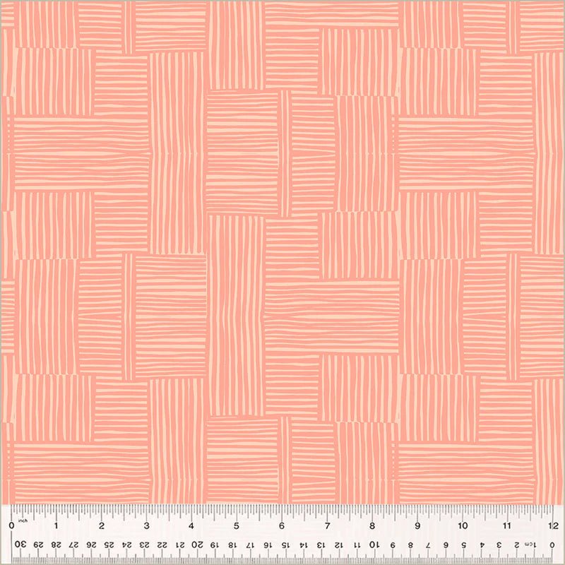 windham fabrics | ruby + bee blenders | woven shell/peachy - floydthefox