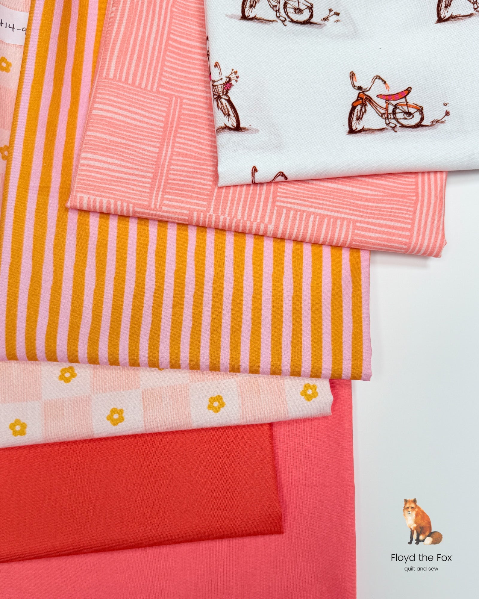 windham fabrics | ruby + bee blenders | woven shell/peachy - floydthefox